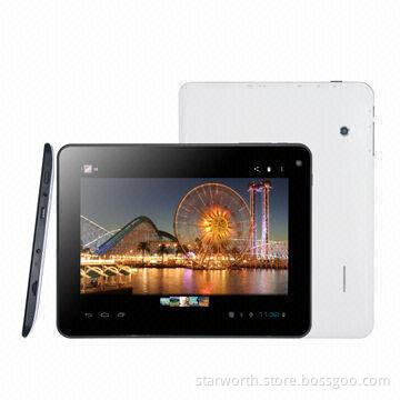8-inch Tablet PCs with Boxchip A13 (Support Wi-Fi), 512MB DDR3 RAM